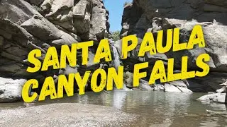 Santa Paula Canyon Falls | A popular waterfall and swimming hole in the Los Padres National Forest