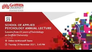 Lessons from 25 years of Suicidology at Griffith University