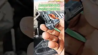 access 125 bs6 starting problem | access 125 bs6 slow running adjust | #shortsfeed  #shorts #reels