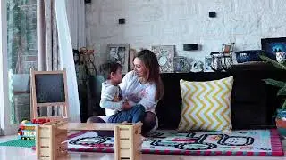 Nisha Rawal / Son/ Kavish Mehra/ Cute Video