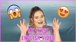MY FIRST ENGLISH VIDEO!!! | VERUSHKA