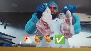 Chicken whole skills 1/2🐓✅ butcher 