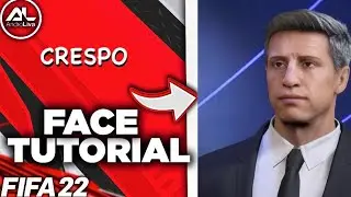 FIFA 22 - HERNÁN CRESPO Face (Tutorial)