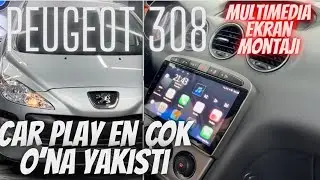 PEUGEOT 308 ANDROİD MULTİMEDİA TEYP UYGULADIK!CELALİ TUNİNG