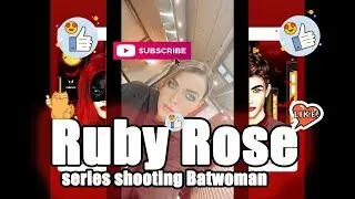 Ruby Rose series shooting Batwoman ,  jokes on the playground