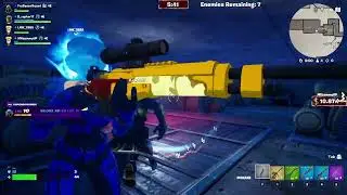 Playing Fortnite Zombie Survival