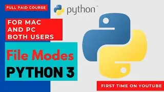 File Modes in Python 3 Coding for Kids Python: Learn to Code with 50 Awesome Games and Activities