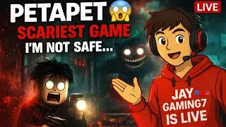 PETAPET 😱 Scariest Roblox Horror Game | JAY GAMING7 IS LIVE 🔴 #roblox #petapeta #horrorgame #horror