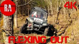 RZR 800 4 seater low range trail riding