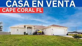 Casas para la venta en Cape Coral Florida | 3 cuartos 2 baño cocina nueva remodelada | NO CCD