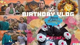 BIRTHDAY DIARIES 🩵 | Papa Edition | Pizza, Making Videos, Cake @akshitarouthan 