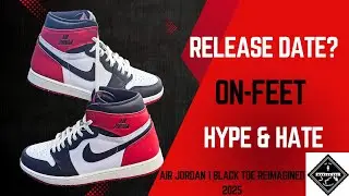 Air Jordan 1 Black Toe Reimagined 2025