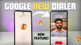 Google Dialer New Updated Features 😍🔥| How to Change Dialer | Calling Card |