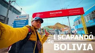 Entré a Perú en medio de protestas y bloqueos