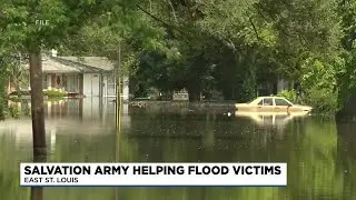 Salvation Army helps flood victims in East St. Louis