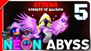 Neon Abyss - Taking out Athena Goddess of Illusion - Final Boss Game over - Finally!!! アテナ SEED