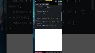 Creating Working Digital Clock using HTML and JavaScript #shorts