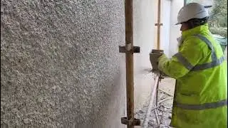 Dry Dashing Exterior Wall (Continued)