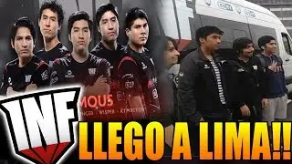 INFAMOUS LLEGO A LIMA!! DESPUES DE SER UNO DE LOS 8 MEJORES EQUIPOS DEL TI9