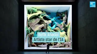 Refik Anadol, artiste star de l&rsquo;IA &bull; FRANCE 24