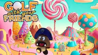 Мы вошли в Страну Сладостей ⛳🍬 | Играйте в гольф с друзьями