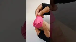 DIY paper rose🌹|  how to make paper flower ✨| diy craft ideas#diy #craftideas #ytshorts #viral