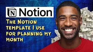The Notion template I use for planning my month