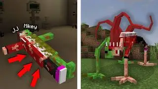 JJ and Mikey Became a SCARY PATIENT in Minecraft !? Maizen