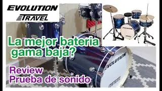 Bateria Evolution Travel (Review y Prueba De Sonido) || Alvaro Aguilar