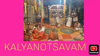 Kalyanotsava seva at Lakshmi narasimha temple alleppey ||