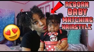 Mommy And Reborn Baby Matching Hairstyle