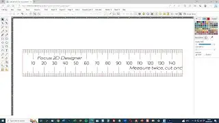 150mm Ruler Template Tutorial