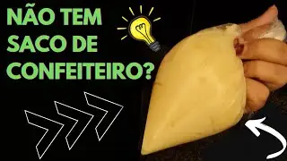 SACO DE CONFEITEIRO CASEIRO