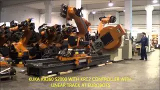 KR360 ON LINEAR TRACK AT EUROBOTS 2