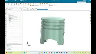 |PISTON|FOUR CYCLINDER ENGINE ASSEMBLY|NX CAD|CONNECTING ROD|CRANKSHAFT