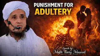Punishment for Adultery in Islam &ndash; Explained by Mufti Tariq Masood #muftitariqmasood 