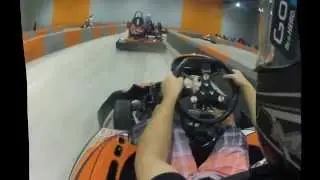 Couple of laps driving at Ultimate Karting Sydney