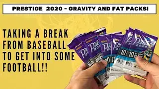 Panini Prestige Football 2020 - Gravity and Fat Packs!