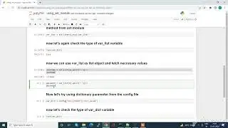 Reading Python Raw List & Dictionary from Configuration file
