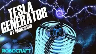 Robocraft TESLA GENERATOR v1.00 Aero Rod Long T10