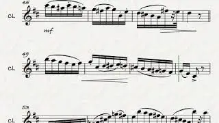 Baermann: dai 12 esercizi op. 30 studio n6