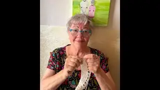 Strick mit Elisa einen Musterwaschlappen, um stricken zu lernen! Teil 1