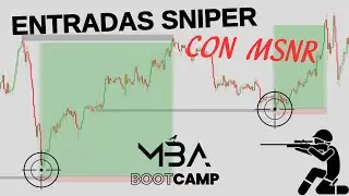 Entradas de PRESICION en trading con MSNR | BOOTCAMP TRADING OBJETIVO #MBA