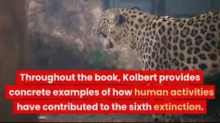 Elizabeth Kolbert: The Sixth Extinction - An Unnatural History