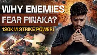 India’s Pinaka Missile - DRDO’s Deadliest 120 Km Guided Rocket | Indian Army Weapon Explained