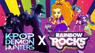 K-Pop Demon Hunters X My Little Pony: Rainbow Rocks  &mdash;  Video Comparison!