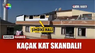 Tadilat izni aldı, kaçak kat çıktı!