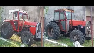 Tractor IMT 577 DV restoration after 30 years