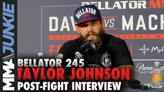 Bellator 245: Taylor Johnson post-fight interview