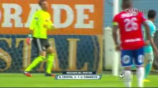 Torneo Apertura 2016: Sporting Cristal 2-1 Uni&oacute;n Comercio (fecha 7)